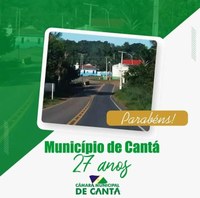 ANIVERSARIO DO MUNICIPIO DE CANTÁ