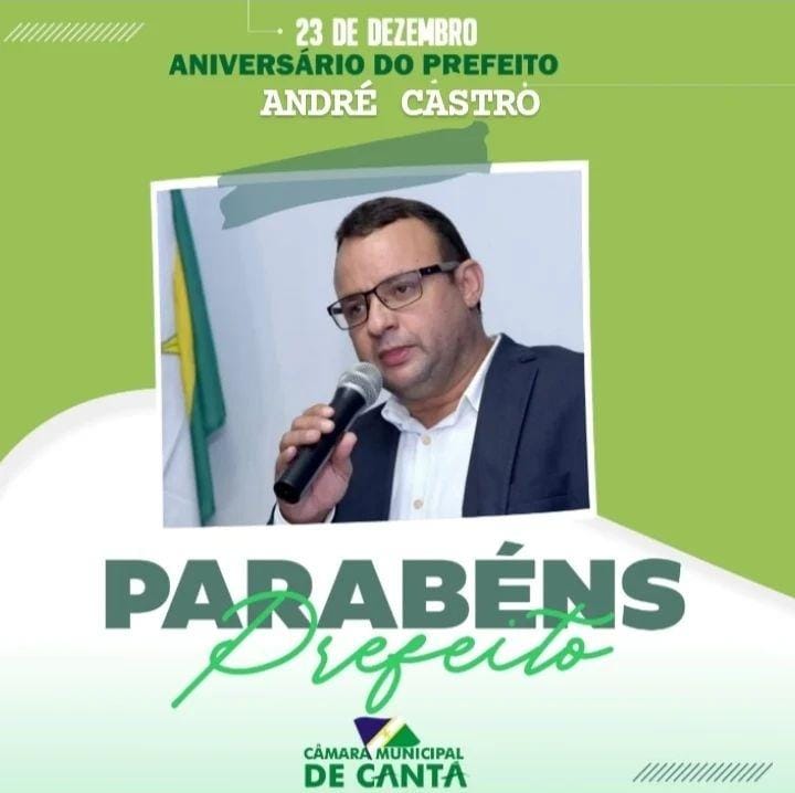 ANIVERSARIO DO PREFEITO ANDRÉ CASTRO