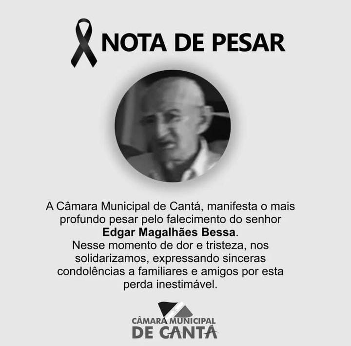 NOTA DE PESAR