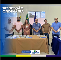 10ª SESSÃO ORDINÁRIA DA CÂMARA MUNICIPAL DE CANTÁ
