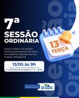 7ª SESSÃO ORDINÁRIA