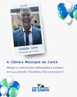 ANIVERSÁRIO DO VEREADOR CLAUDIO LIMA