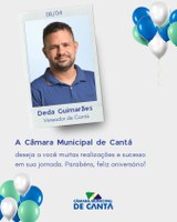 ANIVERSÁRIO DO VEREADOR DEDA