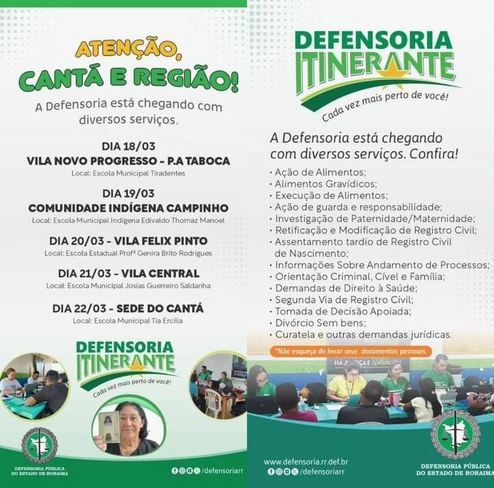 DEFENSORIA ITINERANTE