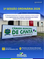 1ª SESSÃO ORDINÁRIA DE 2026