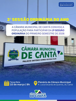2ª SESSÃO ORDINÁRIA