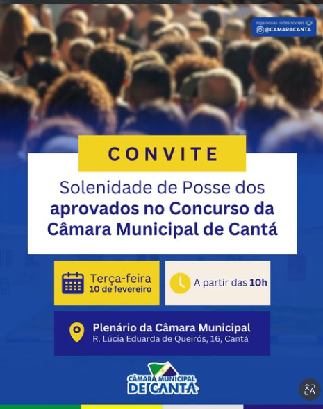 SESSÃO SOLENE DE POSSE DOS CANDIDATOS 