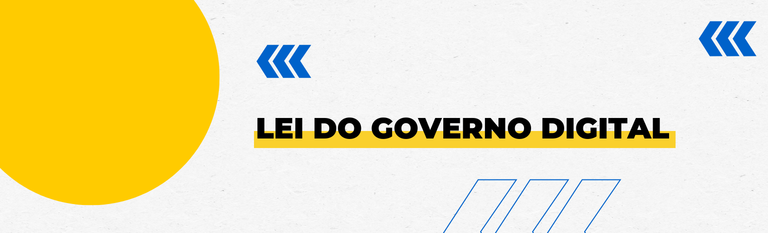 Banner Lei do Governo